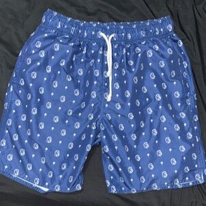 Billionaire Boys Club Navy Swim Trunks
